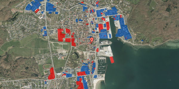 Jordforureningskort på Søndergade 13A, 6200 Aabenraa