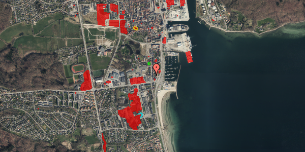 Jordforureningskort på Sønderport 65A, 1. th, 6200 Aabenraa