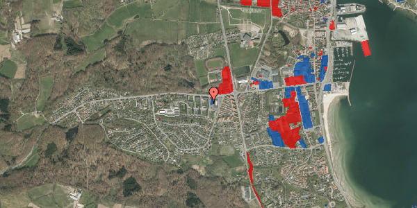 Jordforureningskort på Tøndervej 111, 1. th, 6200 Aabenraa