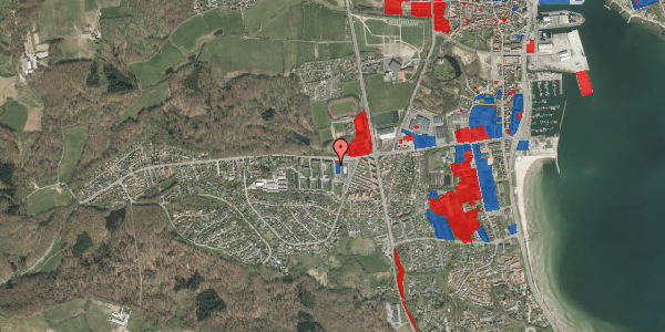 Jordforureningskort på Tøndervej 115, 1. th, 6200 Aabenraa