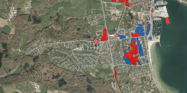 Jordforureningskort på Tøndervej 123, 1. th, 6200 Aabenraa