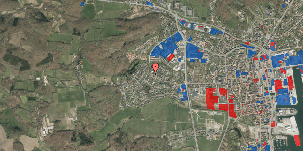 Jordforureningskort på Ærholm 8, 6200 Aabenraa