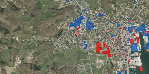 Jordforureningskort på Ærholm 23, 6200 Aabenraa