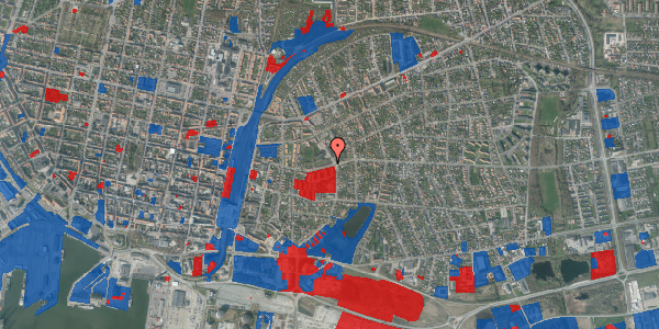 Jordforureningskort på Baggesens Alle 66, 6700 Esbjerg