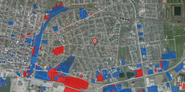 Jordforureningskort på Baggesens Alle 125, 6700 Esbjerg