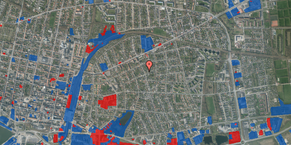 Jordforureningskort på Carit Etlars Alle 42, 6700 Esbjerg