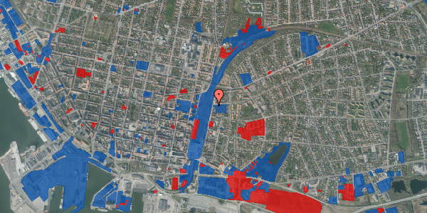 Jordforureningskort på Exnersgade 65, 6700 Esbjerg