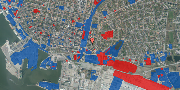 Jordforureningskort på Fynsgade 4, st. 1, 6700 Esbjerg