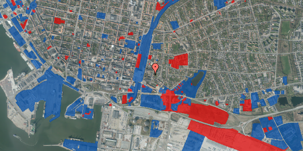 Jordforureningskort på Fynsgade 8, 1. 1, 6700 Esbjerg