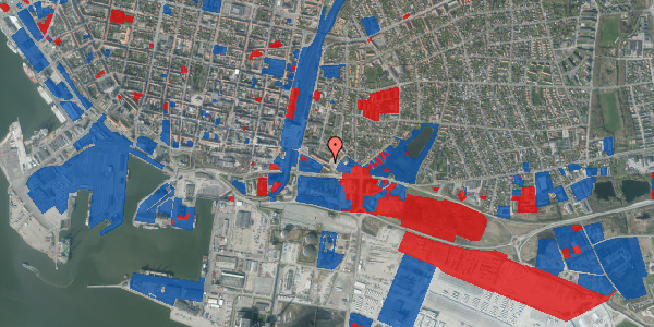 Jordforureningskort på Fynsgade 21, kl. 1, 6700 Esbjerg