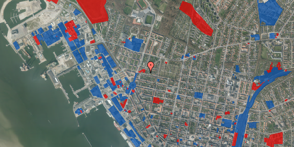 Jordforureningskort på Gormsgade 103, 6700 Esbjerg