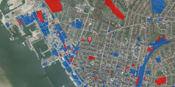 Jordforureningskort på Gormsgade 122, 6700 Esbjerg