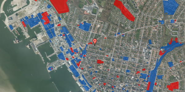 Jordforureningskort på Gormsgade 132, 6700 Esbjerg