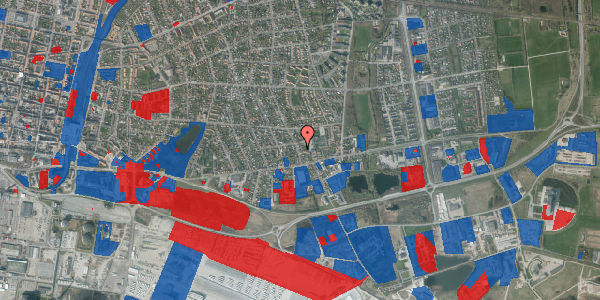 Jordforureningskort på Grønvangsvej 5, 6700 Esbjerg