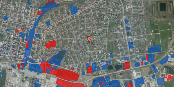 Jordforureningskort på Grønvangsvej 41, 6700 Esbjerg