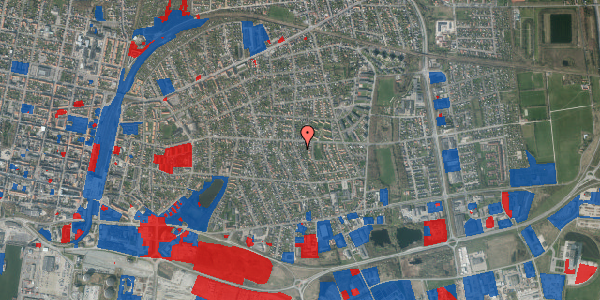 Jordforureningskort på Grønvangsvej 43B, 6700 Esbjerg