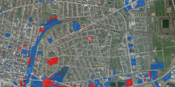 Jordforureningskort på Grønvangsvej 76, 6700 Esbjerg