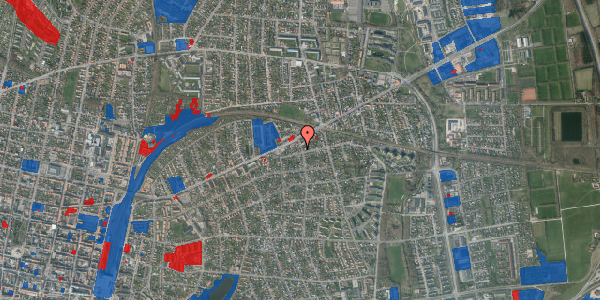 Jordforureningskort på Grønvangsvej 100, 6700 Esbjerg