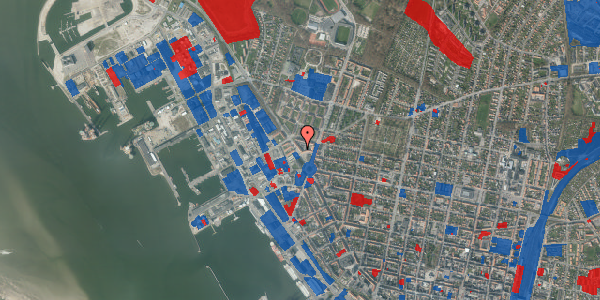 Jordforureningskort på Hjertingvej 3, 2. th, 6700 Esbjerg