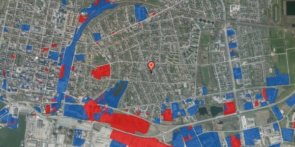 Jordforureningskort på Ingemanns Alle 117, 6700 Esbjerg