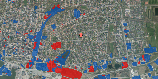 Jordforureningskort på Ingemanns Alle 135, 6700 Esbjerg