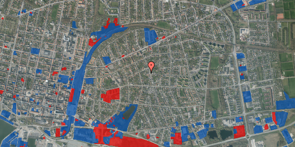 Jordforureningskort på Ingemanns Alle 142, 6700 Esbjerg