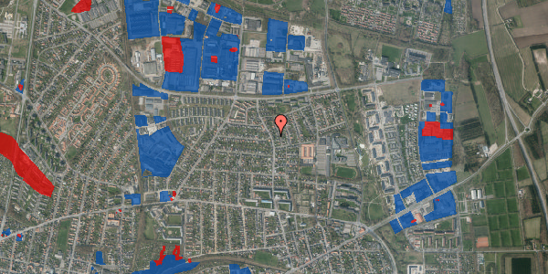 Jordforureningskort på Jagtvej 71, 6705 Esbjerg Ø