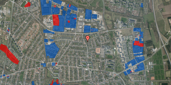 Jordforureningskort på Jagtvej 77, 6705 Esbjerg Ø