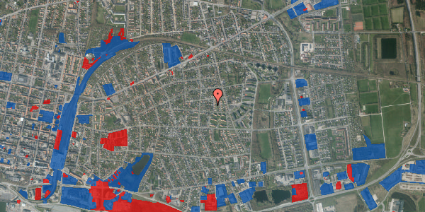 Jordforureningskort på Kingosvej 6, 6700 Esbjerg