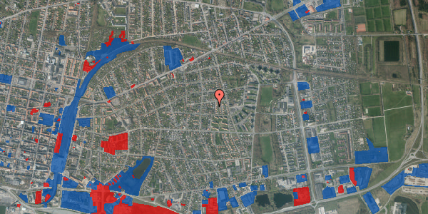 Jordforureningskort på Kingosvej 8, 6700 Esbjerg