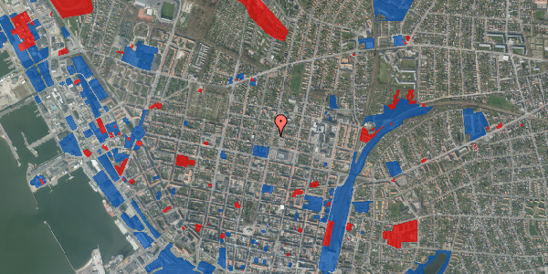 Jordforureningskort på Kirkegade 101, 6700 Esbjerg