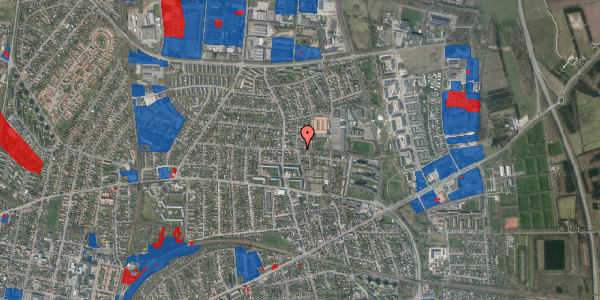 Jordforureningskort på Kjersingvej 3, 6705 Esbjerg Ø