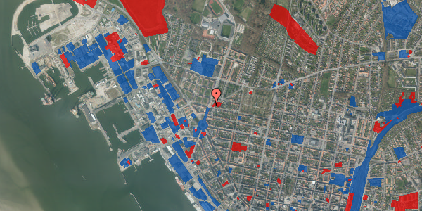 Jordforureningskort på Knudedybet 25, 1. th, 6700 Esbjerg