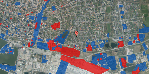 Jordforureningskort på Lenders Alle 17, 6700 Esbjerg