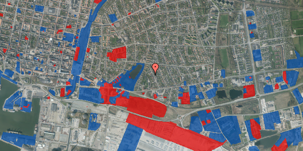 Jordforureningskort på Lenders Alle 24, 6700 Esbjerg