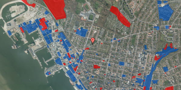 Jordforureningskort på Nørvang 3, 2. th, 6700 Esbjerg