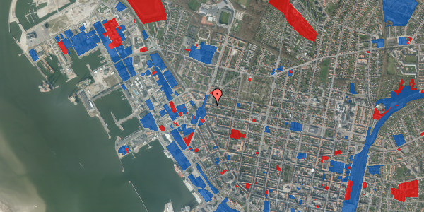 Jordforureningskort på Rolfsgade 166, 6700 Esbjerg