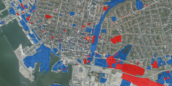 Jordforureningskort på Skolegade 13, 1. 21, 6700 Esbjerg