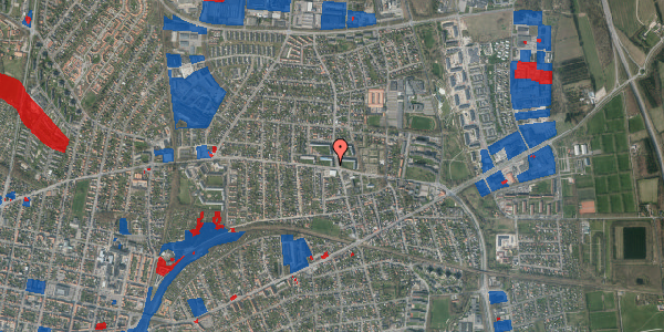 Jordforureningskort på Strandby Kirkevej 133, st. 2, 6705 Esbjerg Ø