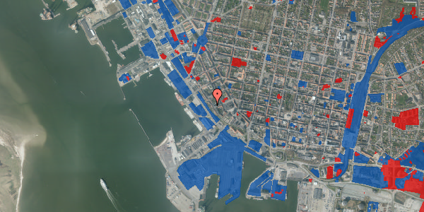 Jordforureningskort på Vesterhavsgade 22, 6700 Esbjerg