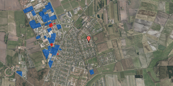 Jordforureningskort på Jasminparken 43, 6760 Ribe