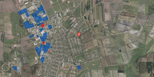 Jordforureningskort på Jasminparken 73, 6760 Ribe