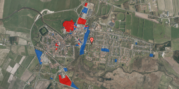 Jordforureningskort på Kastanie Alle 1A, 6760 Ribe