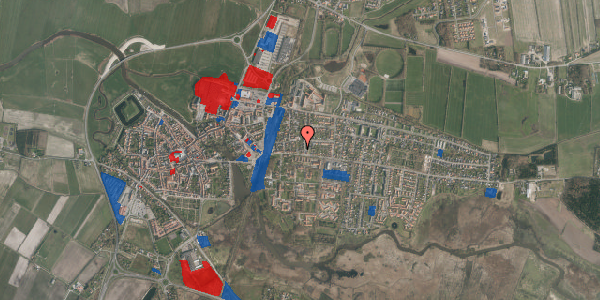 Jordforureningskort på Tangevej 19, 6760 Ribe