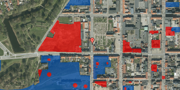 Jordforureningskort på Norgesgade 28C, 1. 3, 7000 Fredericia