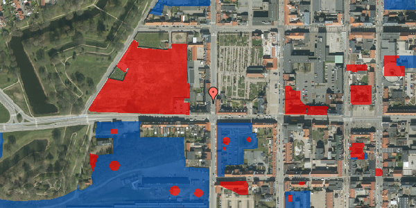 Jordforureningskort på Norgesgade 30, 7000 Fredericia