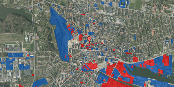 Jordforureningskort på Allegade 1E, 1. th, 8700 Horsens