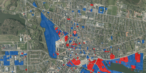 Jordforureningskort på Allegade 12B, st. th, 8700 Horsens