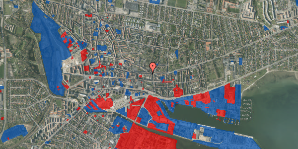 Jordforureningskort på Amaliegade 4, 2. , 8700 Horsens