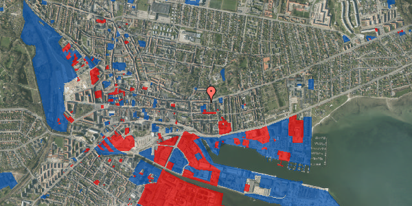 Jordforureningskort på Amaliegade 22, 8700 Horsens